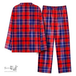 Scottish Wishart Dress Tartan Pajama Set - Tartan Plaid Pajamas Scottish Plaid Tartan Plaid - ScotsTee - scotstee.com