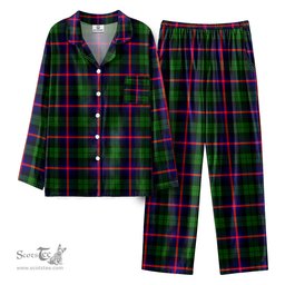 Scottish Urquhart Modern Tartan Pajama Set - Tartan Plaid Pajamas Scottish Plaid Tartan Plaid - ScotsTee - scotstee.com