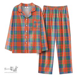 Scottish Robertson Ancient Tartan Pajama Set - Tartan Plaid Pajamas Scottish Plaid Tartan Plaid - ScotsTee - scotstee.com