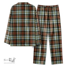 Scottish McLeod of Harris Weathered Tartan Pajama Set - Tartan Plaid Pajamas Scottish Plaid Tartan Plaid - ScotsTee - scotstee.com