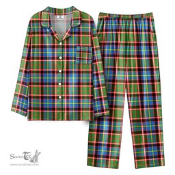 Scottish Stirling (of Cadder-Present Chief) Tartan Pajama Set - Tartan Plaid Pajamas Scottish Plaid Tartan Plaid - ScotsTee - scotstee.com