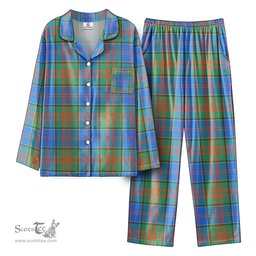 Scottish Stewart of Appin Hunting Ancient Tartan Pajama Set - Tartan Plaid Pajamas Scottish Plaid Tartan Plaid - ScotsTee - scotstee.com