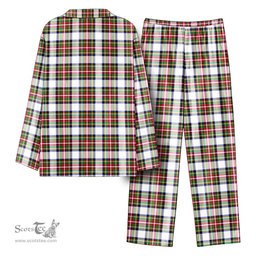 Scottish Stewart Dress Modern Tartan Pajama Set - Tartan Plaid Pajamas Scottish Plaid Tartan Plaid - ScotsTee - scotstee.com