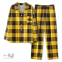 Scottish McLeod of Lewis Ancient Tartan Pajama Set - Tartan Plaid Pajamas Scottish Plaid Tartan Plaid - ScotsTee - scotstee.com