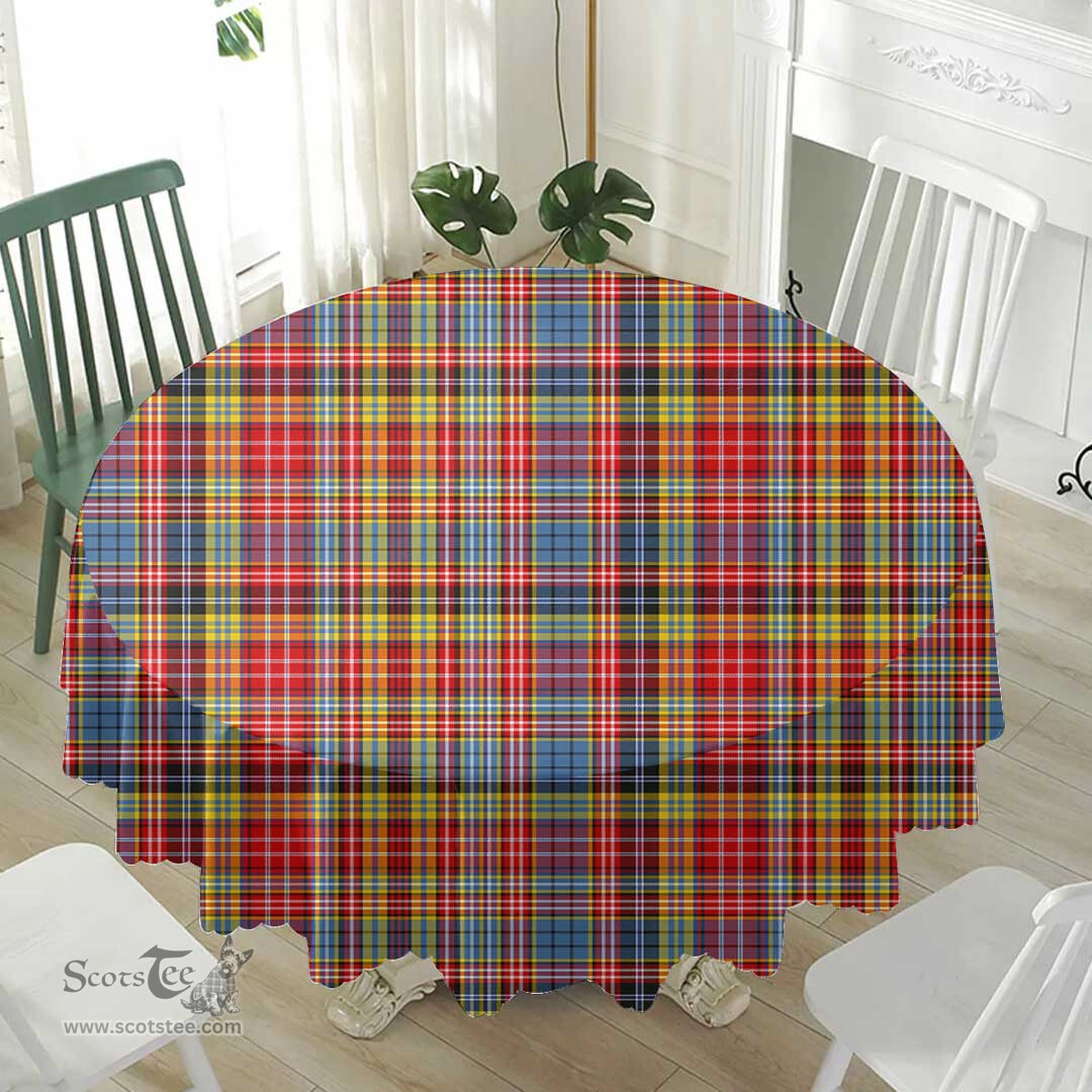 Scottish Ogilvie of Airlie Ancient Home Decor - Full Plaid Tartan Tablecloth Scottish Plaid Tartan Plaid - ScotsTee - scotstee.com