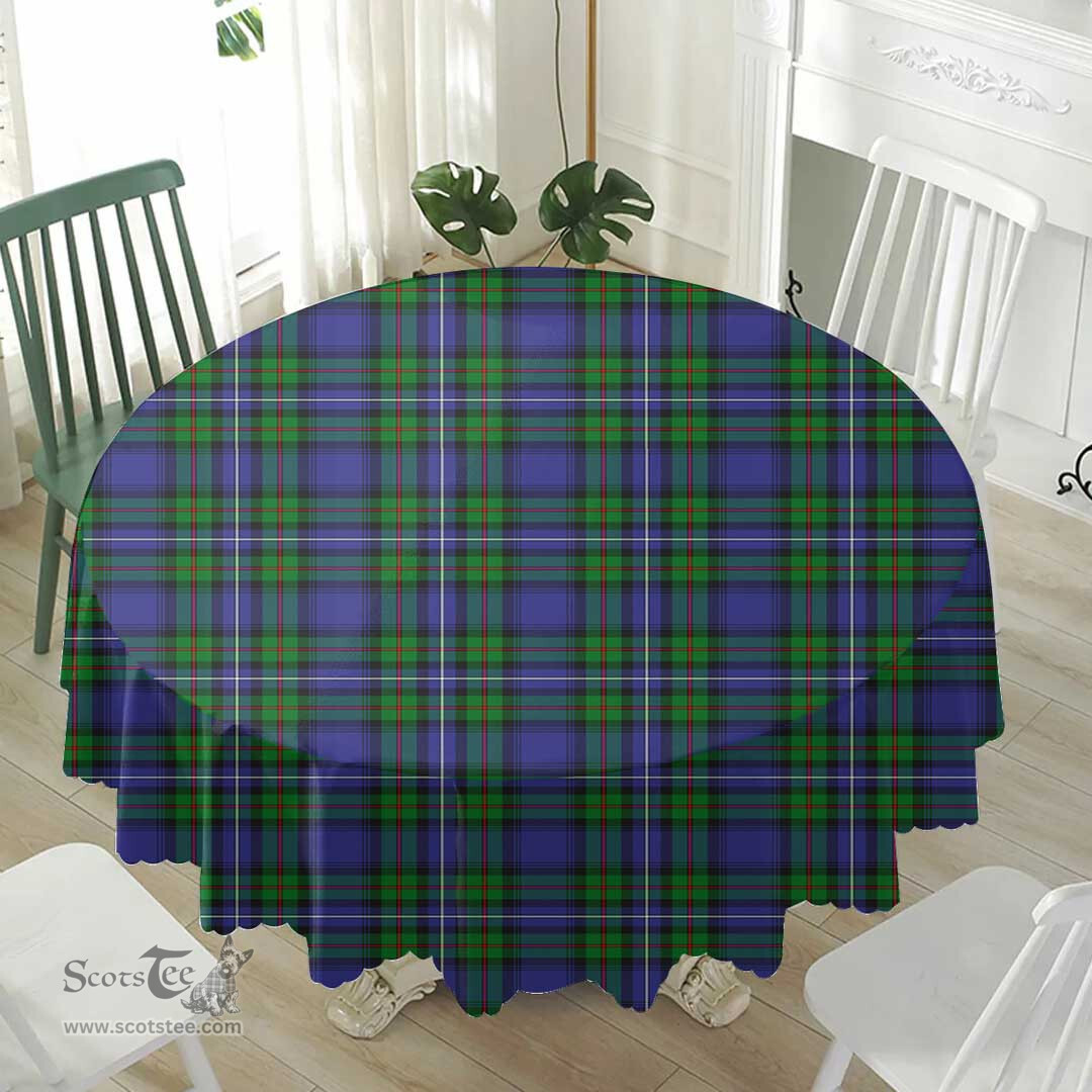 Scottish Robertson Hunting Modern Home Decor - Full Plaid Tartan Tablecloth Scottish Plaid Tartan Plaid - ScotsTee - scotstee.com