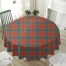 Scottish MacLean of Duart Ancient Home Decor - Full Plaid Tartan Tablecloth Scottish Plaid Tartan Plaid - ScotsTee - scotstee.com