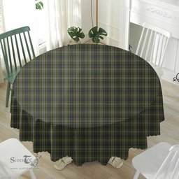 Scottish Davidson Tulloch Dress Home Decor - Full Plaid Tartan Tablecloth Scottish Plaid Tartan Plaid - ScotsTee - scotstee.com