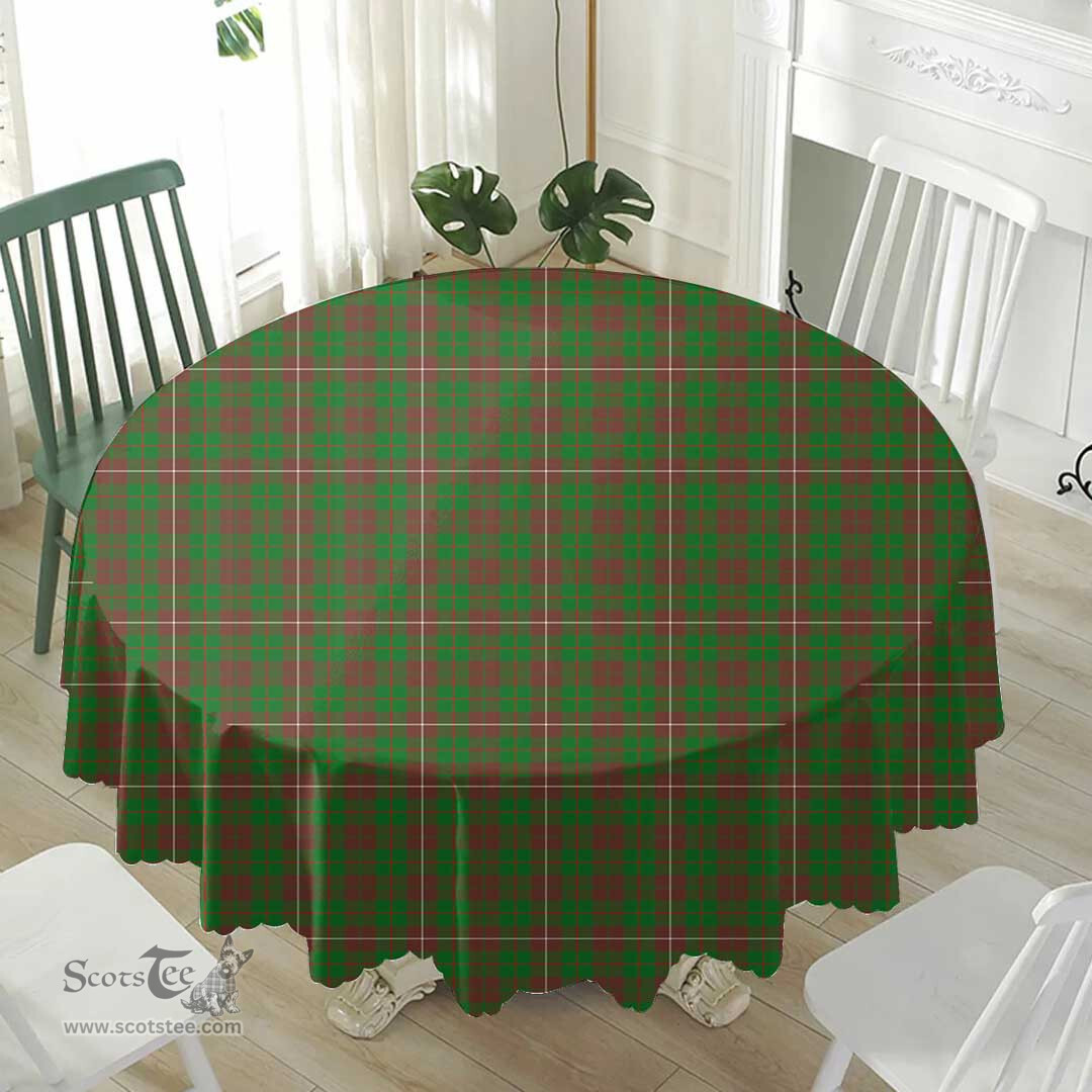 Scottish MacKinnon Hunting Modern Home Decor - Full Plaid Tartan Tablecloth Scottish Plaid Tartan Plaid - ScotsTee - scotstee.com