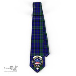 Scottish Weir Tartan Tie with Family Crest Tartan Plaid NeckTie Scottish Plaid Tartan Plaid - ScotsTee - scotstee.com