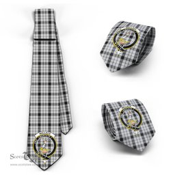 Scottish Wallace Dress Tartan Tie with Family Crest Tartan Plaid NeckTie Scottish Plaid Tartan Plaid - ScotsTee - scotstee.com