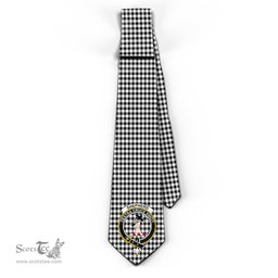 Scottish Shepherd Tartan Tie with Family Crest Tartan Plaid NeckTie Scottish Plaid Tartan Plaid - ScotsTee - scotstee.com