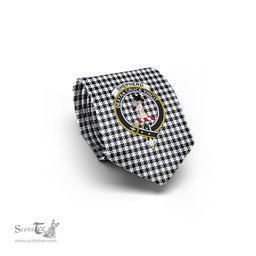 Scottish Shepherd Tartan Tie with Family Crest Tartan Plaid NeckTie Scottish Plaid Tartan Plaid - ScotsTee - scotstee.com