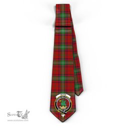 Scottish Seton Tartan Tie with Family Crest Tartan Plaid NeckTie Scottish Plaid Tartan Plaid - ScotsTee - scotstee.com