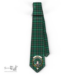Scottish Ross Hunting Modern Tartan Tie with Family Crest Tartan Plaid NeckTie Scottish Plaid Tartan Plaid - ScotsTee - scotstee.com
