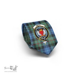 Scottish Smith Ancient Tartan Tie with Family Crest Tartan Plaid NeckTie Scottish Plaid Tartan Plaid - ScotsTee - scotstee.com
