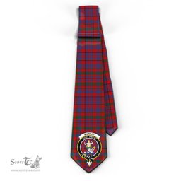 Scottish Murray of Tullibardine Tartan Tie with Family Crest Tartan Plaid NeckTie Scottish Plaid Tartan Plaid - ScotsTee - scotstee.com