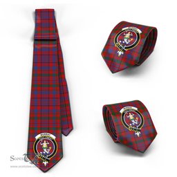 Scottish Murray of Tullibardine Tartan Tie with Family Crest Tartan Plaid NeckTie Scottish Plaid Tartan Plaid - ScotsTee - scotstee.com