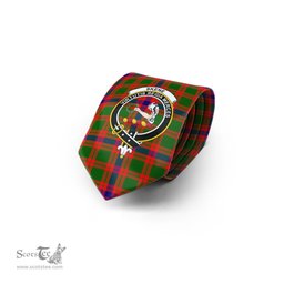 Scottish Skene Modern Tartan Tie with Family Crest Tartan Plaid NeckTie Scottish Plaid Tartan Plaid - ScotsTee - scotstee.com