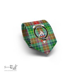 Scottish Muirhead Tartan Tie with Family Crest Tartan Plaid NeckTie Scottish Plaid Tartan Plaid - ScotsTee - scotstee.com