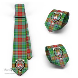Scottish Muirhead Tartan Tie with Family Crest Tartan Plaid NeckTie Scottish Plaid Tartan Plaid - ScotsTee - scotstee.com
