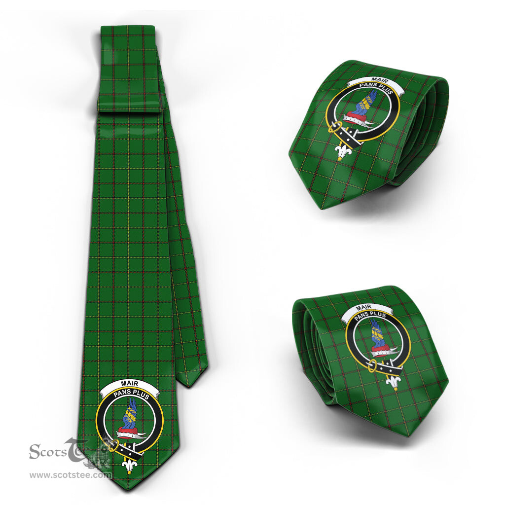 Scottish Mar Tribe Tartan Tie with Family Crest Tartan Plaid NeckTie Scottish Plaid Tartan Plaid - ScotsTee - scotstee.com