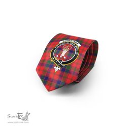 Scottish Robertson Modern Tartan Tie with Family Crest Tartan Plaid NeckTie Scottish Plaid Tartan Plaid - ScotsTee - scotstee.com