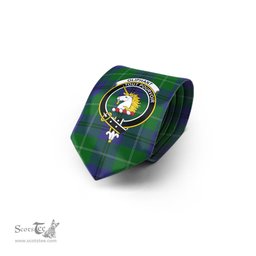 Scottish Oliphant Tartan Tie with Family Crest Tartan Plaid NeckTie Scottish Plaid Tartan Plaid - ScotsTee - scotstee.com