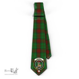 Scottish Maxwell Hunting Tartan Tie with Family Crest Tartan Plaid NeckTie Scottish Plaid Tartan Plaid - ScotsTee - scotstee.com