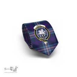 Scottish Nevoy Tartan Tie with Family Crest Tartan Plaid NeckTie Scottish Plaid Tartan Plaid - ScotsTee - scotstee.com