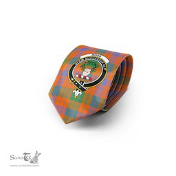 Scottish Ross Ancient Tartan Tie with Family Crest Tartan Plaid NeckTie Scottish Plaid Tartan Plaid - ScotsTee - scotstee.com