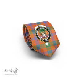 Scottish Ross Ancient Tartan Tie with Family Crest Tartan Plaid NeckTie Scottish Plaid Tartan Plaid - ScotsTee - scotstee.com