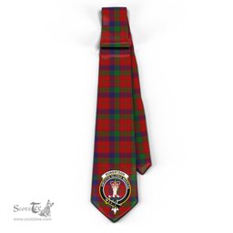 Scottish Robertson Tartan Tie with Family Crest Tartan Plaid NeckTie Scottish Plaid Tartan Plaid - ScotsTee - scotstee.com
