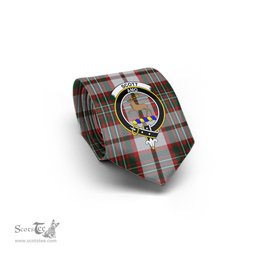 Scottish Scott Dress Tartan Tie with Family Crest Tartan Plaid NeckTie Scottish Plaid Tartan Plaid - ScotsTee - scotstee.com