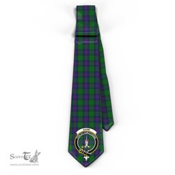 Scottish Shaw Tartan Tie with Family Crest Tartan Plaid NeckTie Scottish Plaid Tartan Plaid - ScotsTee - scotstee.com