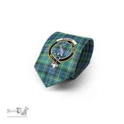 Scottish MacNeil of Colonsay Ancient Tartan Tie with Family Crest Tartan Plaid NeckTie Scottish Plaid Tartan Plaid - ScotsTee - scotstee.com