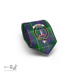 Scottish MacIntyre Inglis Tartan Tie with Family Crest Tartan Plaid NeckTie Scottish Plaid Tartan Plaid - ScotsTee - scotstee.com