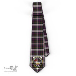 Scottish MacDonald Dress Tartan Tie with Family Crest Tartan Plaid NeckTie Scottish Plaid Tartan Plaid - ScotsTee - scotstee.com