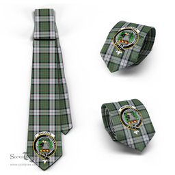 Scottish MacLaren Dress Tartan Tie with Family Crest Tartan Plaid NeckTie Scottish Plaid Tartan Plaid - ScotsTee - scotstee.com