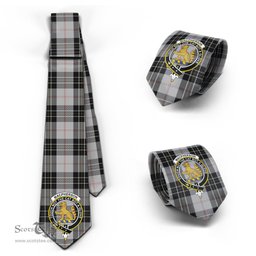 Scottish MacPherson Dress Tartan Tie with Family Crest Tartan Plaid NeckTie Scottish Plaid Tartan Plaid - ScotsTee - scotstee.com