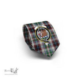 Scottish Innes Dress Tartan Tie with Family Crest Tartan Plaid NeckTie Scottish Plaid Tartan Plaid - ScotsTee - scotstee.com