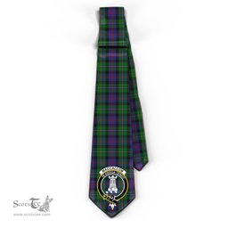 Scottish MacCallum Tartan Tie with Family Crest Tartan Plaid NeckTie Scottish Plaid Tartan Plaid - ScotsTee - scotstee.com
