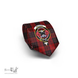 Scottish MacLeod of Raasay Highland Tartan Tie with Family Crest Tartan Plaid NeckTie Scottish Plaid Tartan Plaid - ScotsTee - scotstee.com