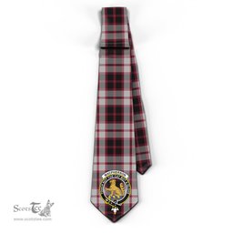 Scottish MacPherson Tartan Tie with Family Crest Tartan Plaid NeckTie Scottish Plaid Tartan Plaid - ScotsTee - scotstee.com