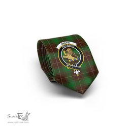 Scottish MacFie Hunting Tartan Tie with Family Crest Tartan Plaid NeckTie Scottish Plaid Tartan Plaid - ScotsTee - scotstee.com