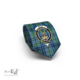 Scottish Keith Tartan Tie with Family Crest Tartan Plaid NeckTie Scottish Plaid Tartan Plaid - ScotsTee - scotstee.com