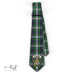 Scottish MacKenzie Dress Tartan Tie with Family Crest Tartan Plaid NeckTie Scottish Plaid Tartan Plaid - ScotsTee - scotstee.com