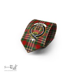 Scottish MacGill Tartan Tie with Family Crest Tartan Plaid NeckTie Scottish Plaid Tartan Plaid - ScotsTee - scotstee.com