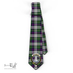 Scottish MacCallum Dress Tartan Tie with Family Crest Tartan Plaid NeckTie Scottish Plaid Tartan Plaid - ScotsTee - scotstee.com