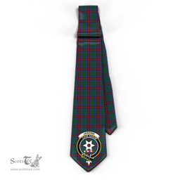 Scottish Jardine Dress Tartan Tie with Family Crest Tartan Plaid NeckTie Scottish Plaid Tartan Plaid - ScotsTee - scotstee.com
